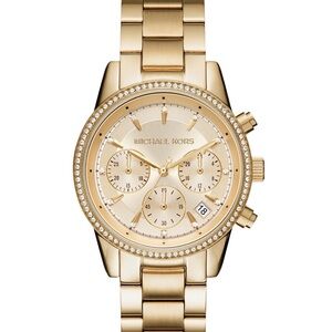 Women's Chronograph Bryant Stainless Steel Bracelet Watch 37mm MK6356